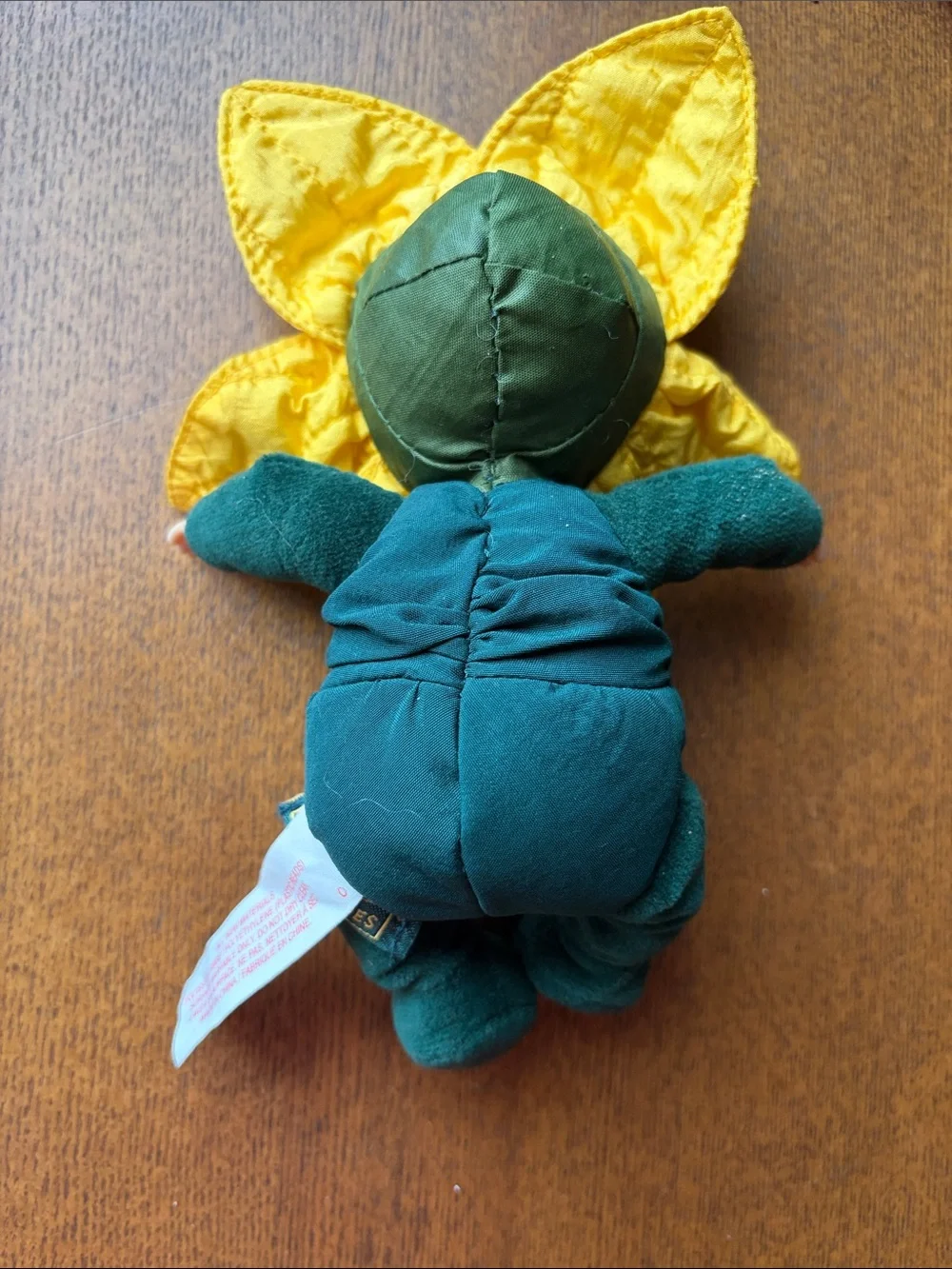 Yellow Daffodil Baby Doll Plush – Flower Costume Kids Toy